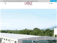 Tablet Screenshot of deliz.com.br